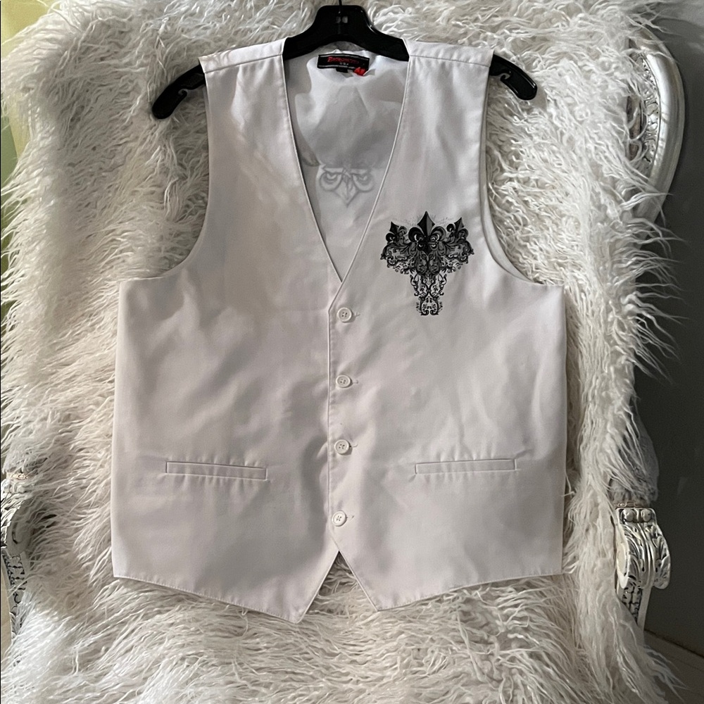 White Embroidered Women's Blouse